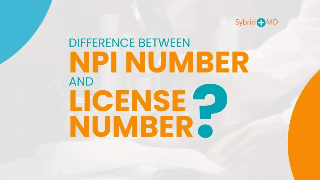 Difference Between NPI and License Number